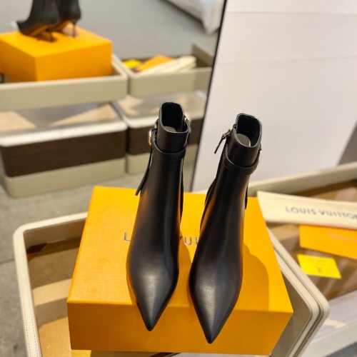 Cheap Louis Vuitton Boots For Women #1258421 Replica Wholesale [$150.00 USD] [ITEM#1258421] on Replica Louis Vuitton Boots