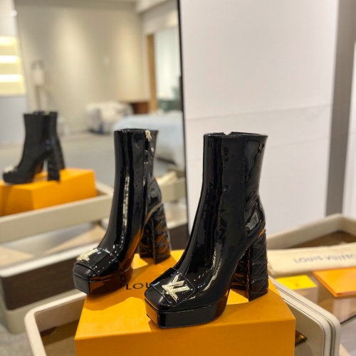 Cheap Louis Vuitton Boots For Women #1258439 Replica Wholesale [$172.00 USD] [ITEM#1258439] on Replica Louis Vuitton Boots