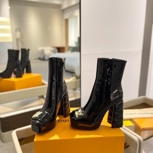 Cheap Louis Vuitton Boots For Women #1258439 Replica Wholesale [$172.00 USD] [ITEM#1258439] on Replica Louis Vuitton Boots