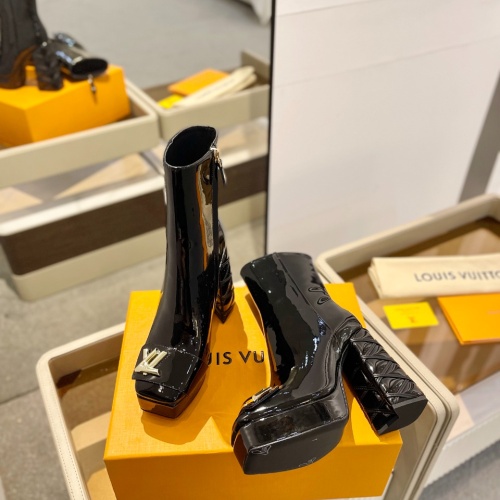 Cheap Louis Vuitton Boots For Women #1258439 Replica Wholesale [$172.00 USD] [ITEM#1258439] on Replica Louis Vuitton Boots