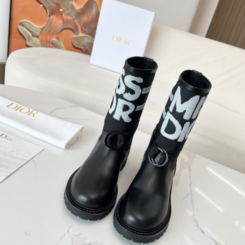 Cheap Christian Dior Boots For Women #1258479 Replica Wholesale [$108.00 USD] [ITEM#1258479] on Replica Christian Dior Boots