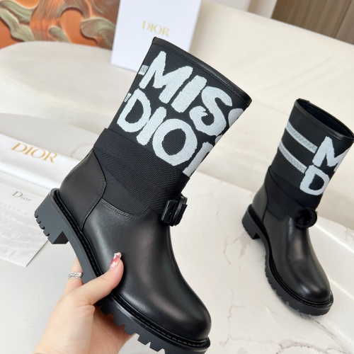 Cheap Christian Dior Boots For Women #1258479 Replica Wholesale [$108.00 USD] [ITEM#1258479] on Replica Christian Dior Boots