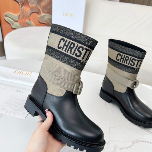 Cheap Christian Dior Boots For Women #1258480 Replica Wholesale [$108.00 USD] [ITEM#1258480] on Replica Christian Dior Boots