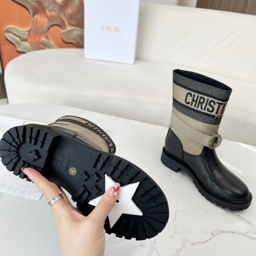 Cheap Christian Dior Boots For Women #1258480 Replica Wholesale [$108.00 USD] [ITEM#1258480] on Replica Christian Dior Boots