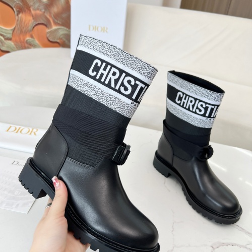 Cheap Christian Dior Boots For Women #1258482 Replica Wholesale [$108.00 USD] [ITEM#1258482] on Replica Christian Dior Boots