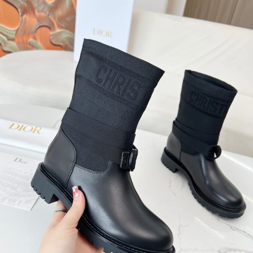 Cheap Christian Dior Boots For Women #1258483 Replica Wholesale [$108.00 USD] [ITEM#1258483] on Replica Christian Dior Boots