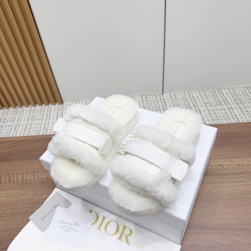 Cheap Christian Dior Slippers For Women #1258484 Replica Wholesale [$96.00 USD] [ITEM#1258484] on Replica Christian Dior Slippers