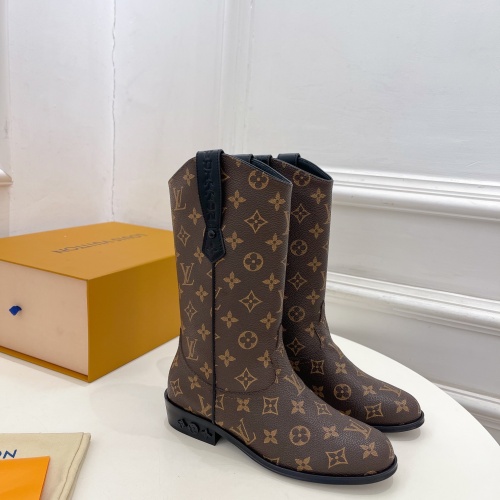 Cheap Louis Vuitton Boots For Men #1258522 Replica Wholesale [$158.00 USD] [ITEM#1258522] on Replica Louis Vuitton Boots