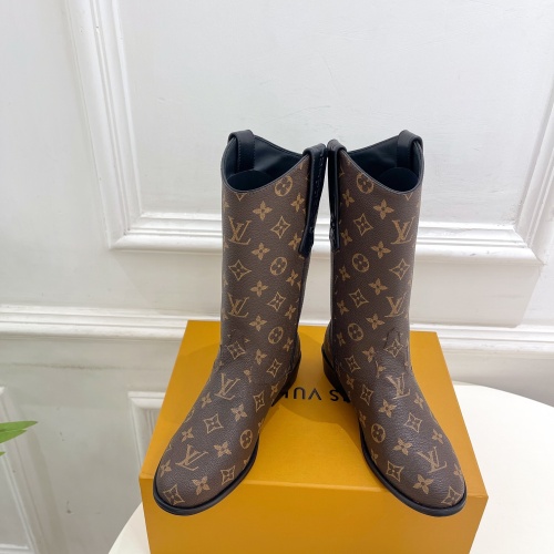 Cheap Louis Vuitton Boots For Men #1258522 Replica Wholesale [$158.00 USD] [ITEM#1258522] on Replica Louis Vuitton Boots