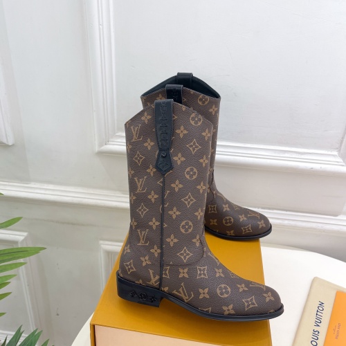 Cheap Louis Vuitton Boots For Men #1258522 Replica Wholesale [$158.00 USD] [ITEM#1258522] on Replica Louis Vuitton Boots