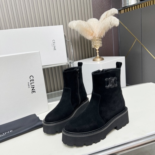 Cheap Celine Boots For Women #1258542 Replica Wholesale [$108.00 USD] [ITEM#1258542] on Replica Celine Boots