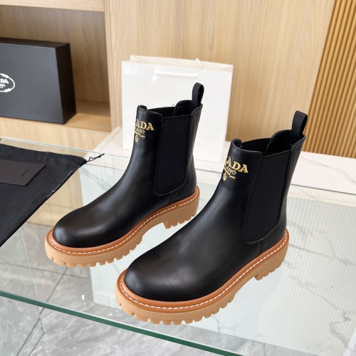 Cheap Prada Boots For Women #1258574 Replica Wholesale [$112.00 USD] [ITEM#1258574] on Replica Prada Boots