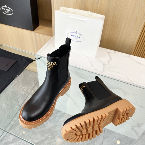 Cheap Prada Boots For Women #1258574 Replica Wholesale [$112.00 USD] [ITEM#1258574] on Replica Prada Boots