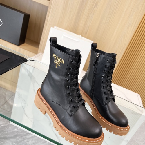 Cheap Prada Boots For Women #1258575 Replica Wholesale [$112.00 USD] [ITEM#1258575] on Replica Prada Boots