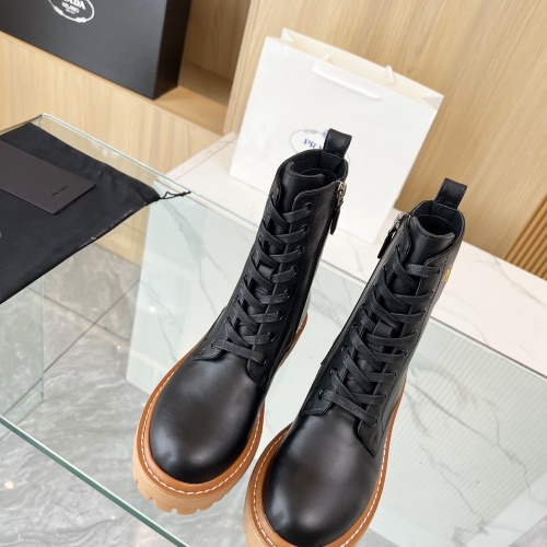 Cheap Prada Boots For Women #1258575 Replica Wholesale [$112.00 USD] [ITEM#1258575] on Replica Prada Boots