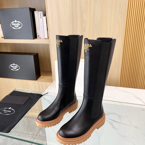 Cheap Prada Boots For Women #1258583 Replica Wholesale [$140.00 USD] [ITEM#1258583] on Replica Prada Boots