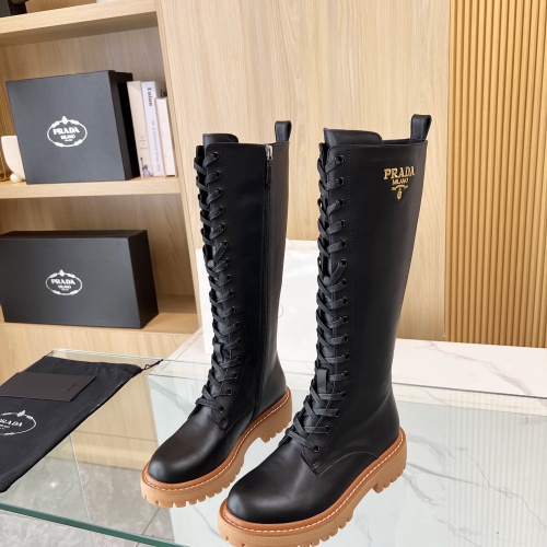 Cheap Prada Boots For Women #1258584 Replica Wholesale [$140.00 USD] [ITEM#1258584] on Replica Prada Boots