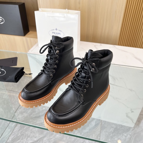 Cheap Prada Boots For Women #1258585 Replica Wholesale [$115.00 USD] [ITEM#1258585] on Replica Prada Boots