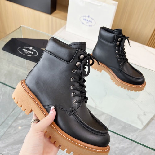 Cheap Prada Boots For Women #1258585 Replica Wholesale [$115.00 USD] [ITEM#1258585] on Replica Prada Boots