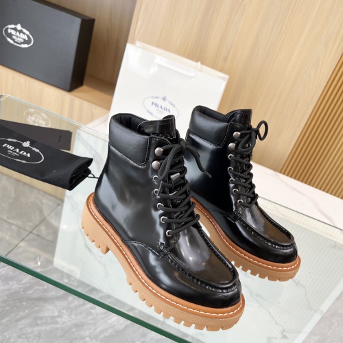 Cheap Prada Boots For Women #1258588 Replica Wholesale [$115.00 USD] [ITEM#1258588] on Replica Prada Boots