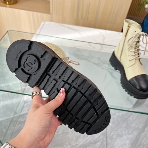 Cheap Chanel Boots For Women #1258614 Replica Wholesale [$105.00 USD] [ITEM#1258614] on Replica Chanel Boots