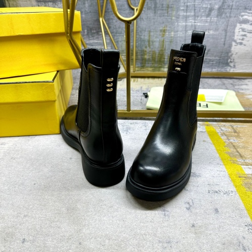 Cheap Fendi Fashion Boots For Women #1258641 Replica Wholesale [$108.00 USD] [ITEM#1258641] on Replica Fendi Fashion Boots