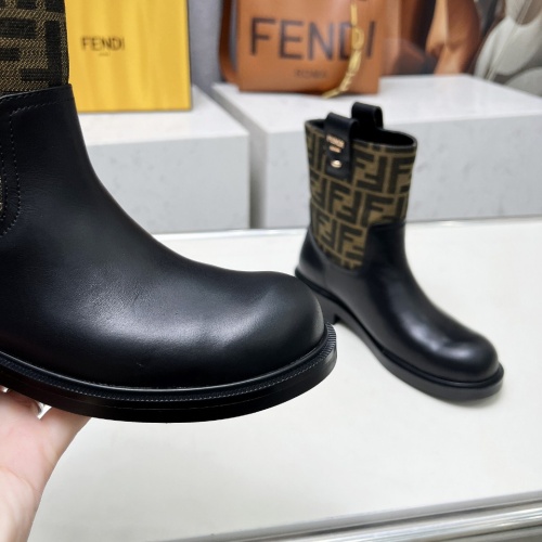 Cheap Fendi Fashion Boots For Women #1258644 Replica Wholesale [$102.00 USD] [ITEM#1258644] on Replica Fendi Fashion Boots