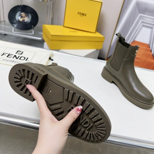 Cheap Fendi Fashion Boots For Women #1258648 Replica Wholesale [$115.00 USD] [ITEM#1258648] on Replica Fendi Fashion Boots