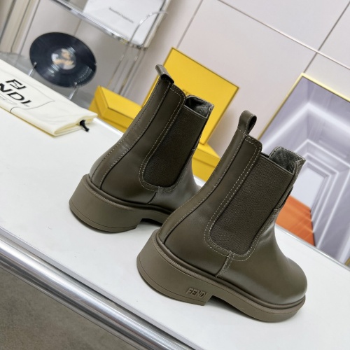 Cheap Fendi Fashion Boots For Women #1258648 Replica Wholesale [$115.00 USD] [ITEM#1258648] on Replica Fendi Fashion Boots