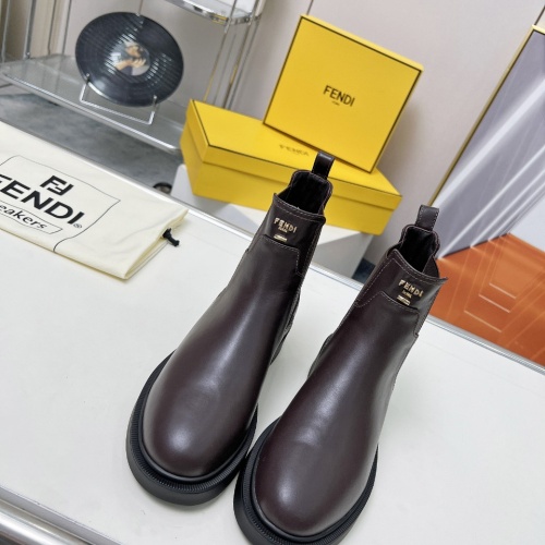 Cheap Fendi Fashion Boots For Women #1258649 Replica Wholesale [$115.00 USD] [ITEM#1258649] on Replica Fendi Fashion Boots