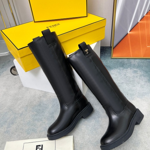 Cheap Fendi Fashion Boots For Women #1258652 Replica Wholesale [$162.00 USD] [ITEM#1258652] on Replica Fendi Fashion Boots