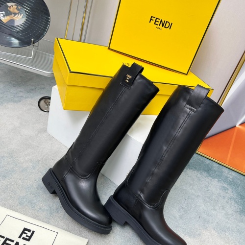 Cheap Fendi Fashion Boots For Women #1258652 Replica Wholesale [$162.00 USD] [ITEM#1258652] on Replica Fendi Fashion Boots