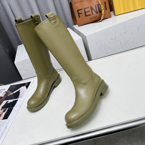 Cheap Fendi Fashion Boots For Women #1258656 Replica Wholesale [$150.00 USD] [ITEM#1258656] on Replica Fendi Fashion Boots