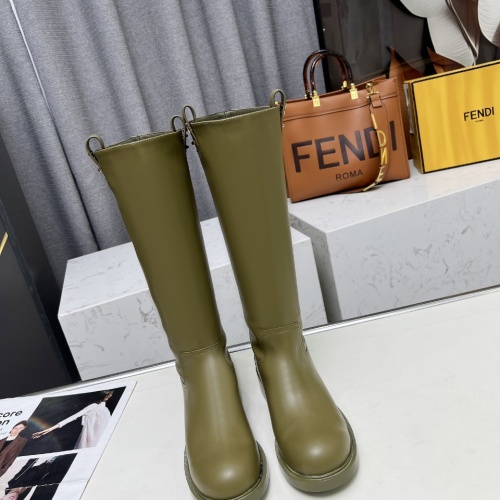 Cheap Fendi Fashion Boots For Women #1258656 Replica Wholesale [$150.00 USD] [ITEM#1258656] on Replica Fendi Fashion Boots