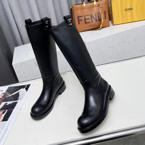 Cheap Fendi Fashion Boots For Women #1258657 Replica Wholesale [$150.00 USD] [ITEM#1258657] on Replica Fendi Fashion Boots