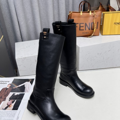 Cheap Fendi Fashion Boots For Women #1258657 Replica Wholesale [$150.00 USD] [ITEM#1258657] on Replica Fendi Fashion Boots