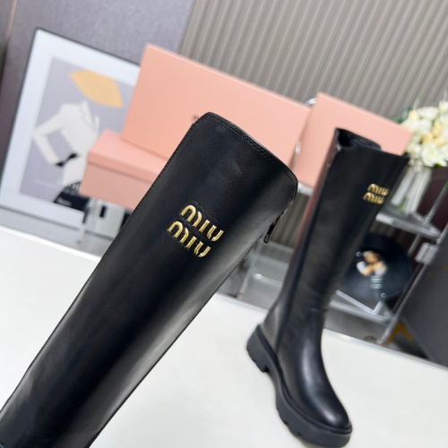 Cheap MIU MIU Boots For Women #1258663 Replica Wholesale [$140.00 USD] [ITEM#1258663] on Replica MIU MIU Boots