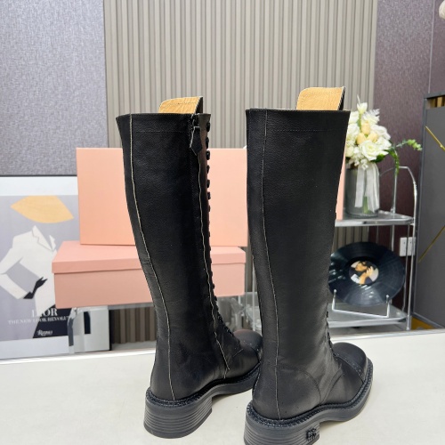 Cheap MIU MIU Boots For Women #1258665 Replica Wholesale [$158.00 USD] [ITEM#1258665] on Replica MIU MIU Boots