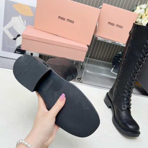 Cheap MIU MIU Boots For Women #1258665 Replica Wholesale [$158.00 USD] [ITEM#1258665] on Replica MIU MIU Boots