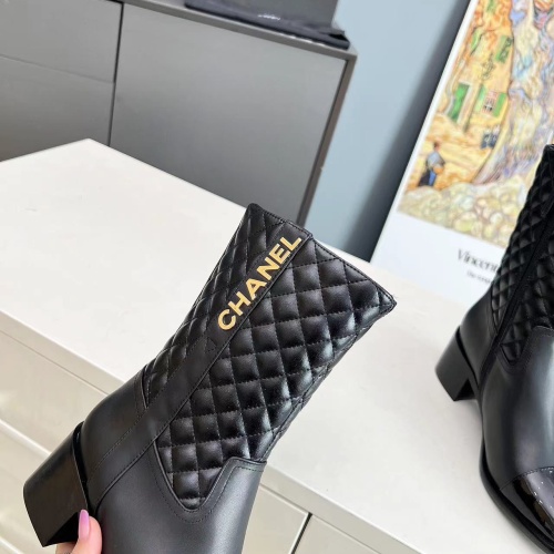 Cheap Chanel Boots For Women #1258683 Replica Wholesale [$115.00 USD] [ITEM#1258683] on Replica Chanel Boots