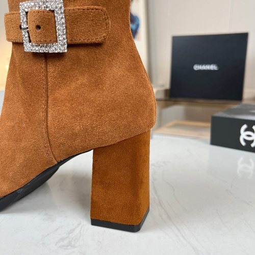 Cheap Chanel Boots For Women #1258688 Replica Wholesale [$98.00 USD] [ITEM#1258688] on Replica Chanel Boots