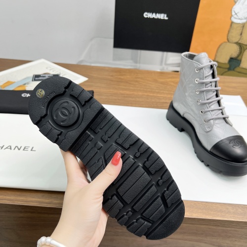 Cheap Chanel Boots For Women #1258693 Replica Wholesale [$105.00 USD] [ITEM#1258693] on Replica Chanel Boots