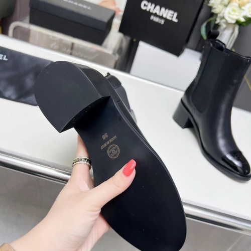 Cheap Chanel Boots For Women #1258697 Replica Wholesale [$102.00 USD] [ITEM#1258697] on Replica Chanel Boots