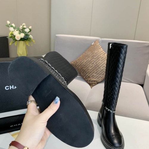 Cheap Chanel Boots For Women #1258700 Replica Wholesale [$140.00 USD] [ITEM#1258700] on Replica Chanel Boots