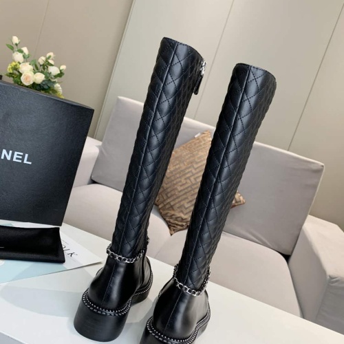 Cheap Chanel Boots For Women #1258700 Replica Wholesale [$140.00 USD] [ITEM#1258700] on Replica Chanel Boots