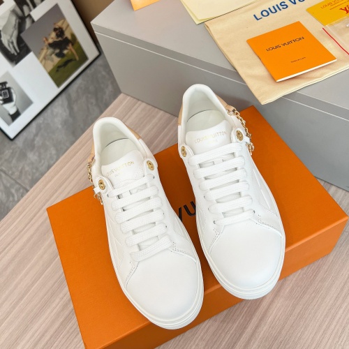 Cheap Louis Vuitton Casual Shoes For Women #1258701 Replica Wholesale [$112.00 USD] [ITEM#1258701] on Replica Louis Vuitton Casual Shoes