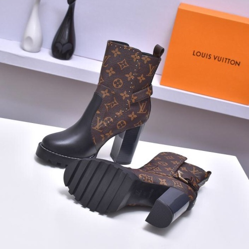 Cheap Louis Vuitton Boots For Women #1258706 Replica Wholesale [$96.00 USD] [ITEM#1258706] on Replica Louis Vuitton Boots