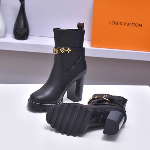 Cheap Louis Vuitton Boots For Women #1258708 Replica Wholesale [$98.00 USD] [ITEM#1258708] on Replica Louis Vuitton Boots