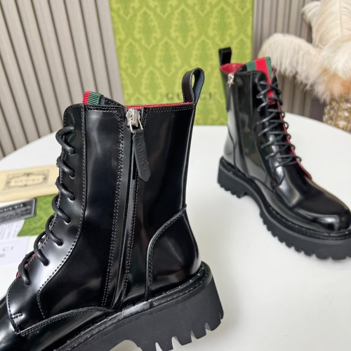 Cheap Gucci Boots For Women #1258711 Replica Wholesale [$115.00 USD] [ITEM#1258711] on Replica Gucci Boots