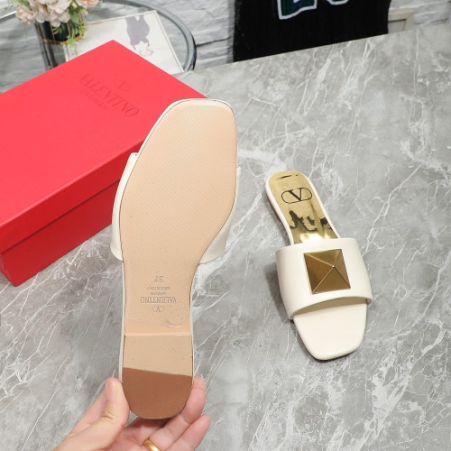 Cheap Valentino Slippers For Women #1258713 Replica Wholesale [$68.00 USD] [ITEM#1258713] on Replica Valentino Slippers